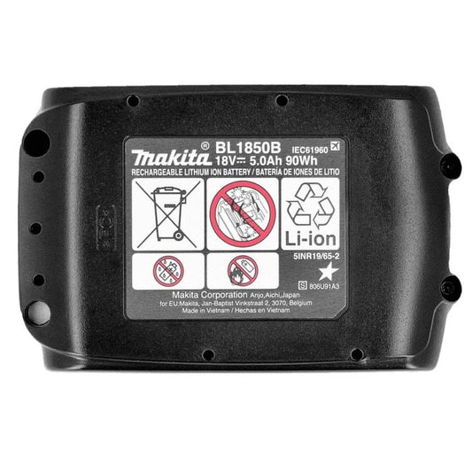 Makita BL1850B 18V LXT 5.0Ah Lithium-Ion Battery Pack