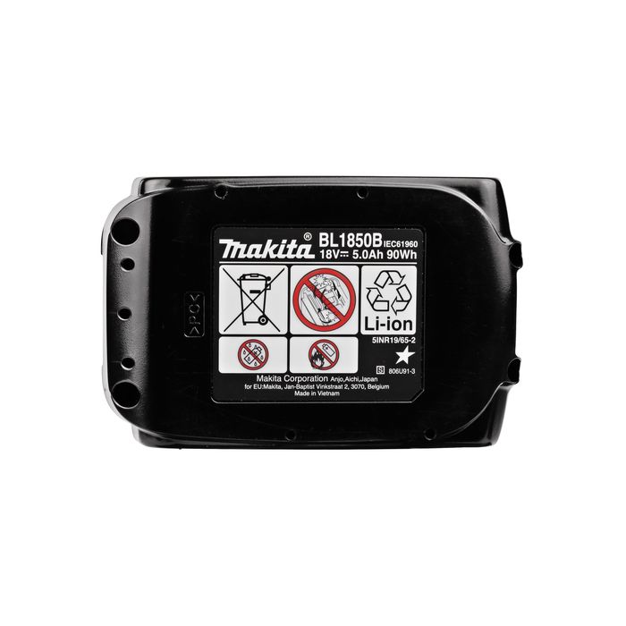 Makita BL1850B 18V 5.0Ah Li-Ion Battery Pack – Set of 5